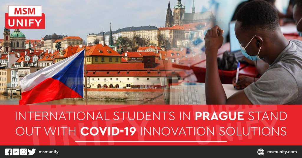 International Students in Prague Stand Out With COVID 19 Innovation Solutions