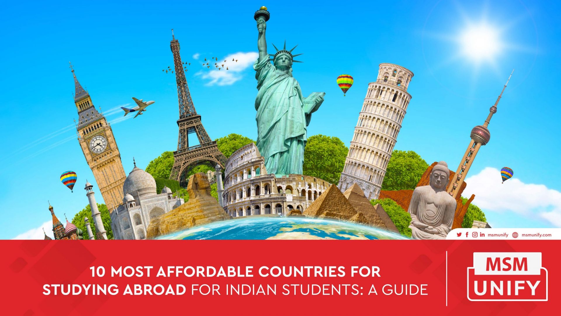 10 Most affordable countries for studying abroad for Indian students