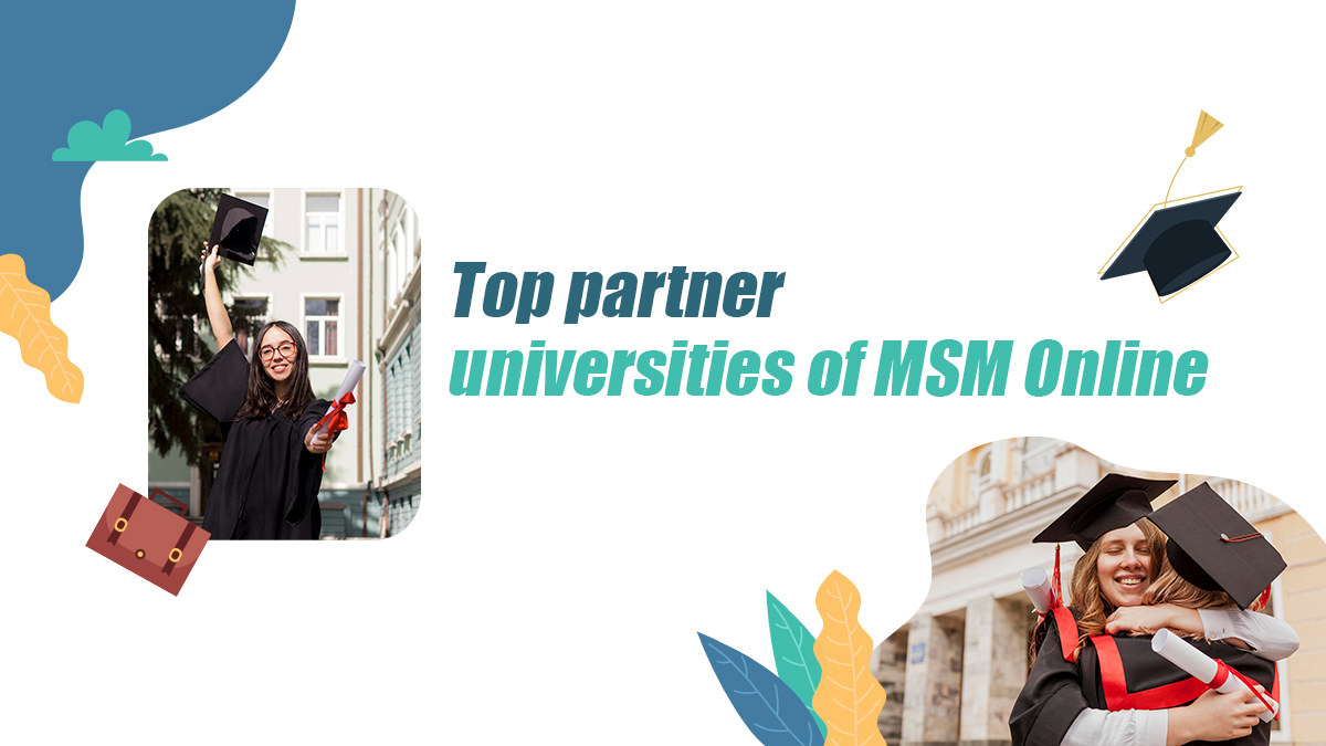 Top partner universities of MSM Online Courses